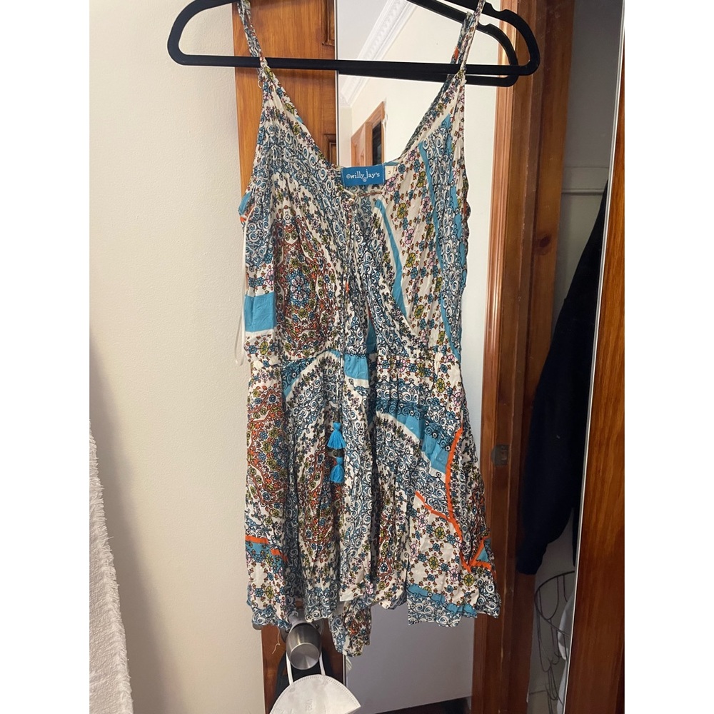 Women’s Willy Jays romper size medium. multi color